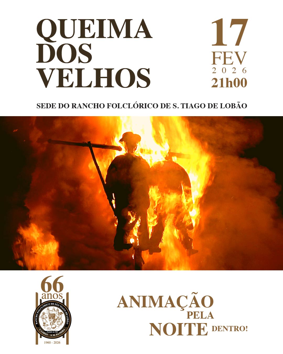 Queima dos Velhos - 17 de fevereiro 2026 | 21:00h